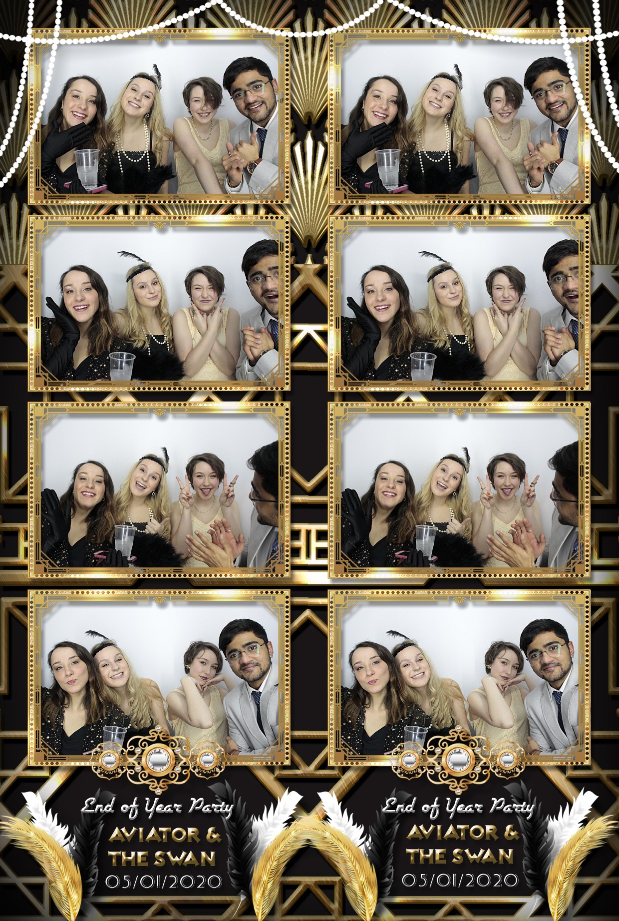 End of Year Party – Aviator  | View more photos from the event at gallery.myphotoboothexperience.co.uk/u/MyPhotoBoothExperienceLtd/End-of-Year-Party-–-Aviator